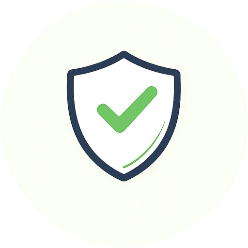 Trusted Marketplaces icon showing a shield with a verification checkmark